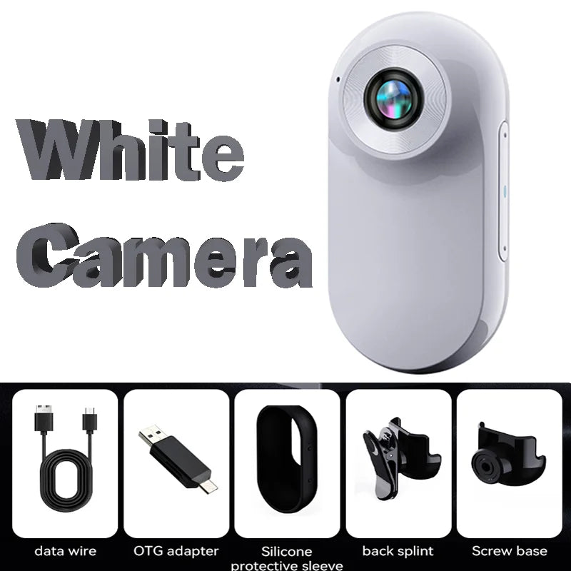 0.96 inch Mini Pet Collar Camera USB Rechargeable HD 1080P LCD Display Lightweight Pet Sport Camera Support Video and Photo Func