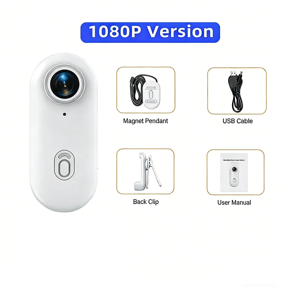 4K HD Mini Recorder Finger WIFI Action Camera Lightweight