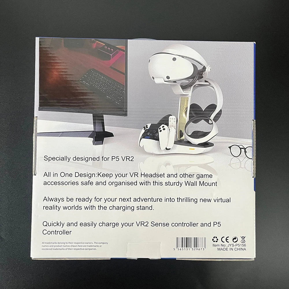 Charging Dock for PS5 Station LED Indicator Light