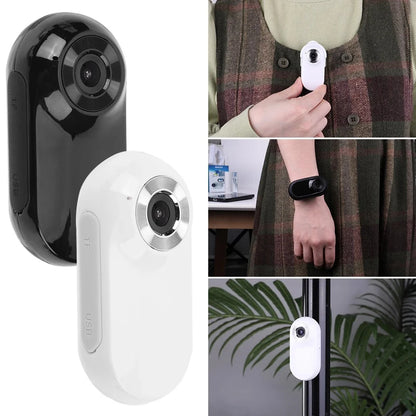 0.96 inch Mini Pet Collar Camera USB Rechargeable HD 1080P LCD Display Lightweight Pet Sport Camera Support Video and Photo Func