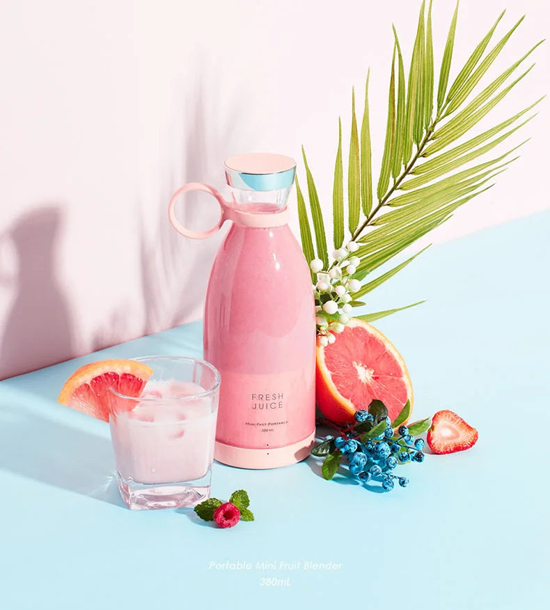 Portable Electric Juicer Blender Usb Mini Fruit Mixers Juicers