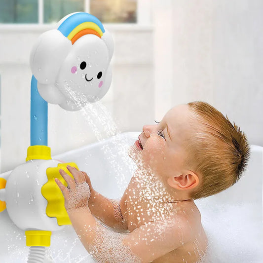New Bath Toys for Baby Water Game Clouds Model