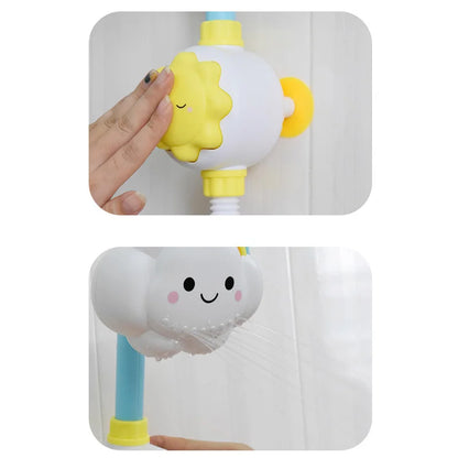 New Bath Toys for Baby Water Game Clouds Model