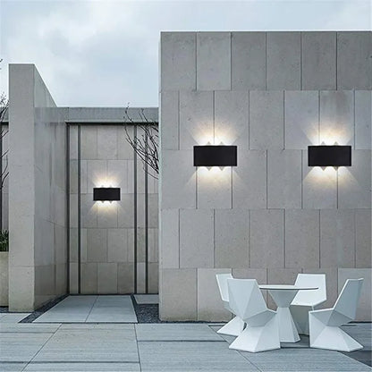 Aluminium LED Wall Lamp Waterproof Garden Balcony Lighting