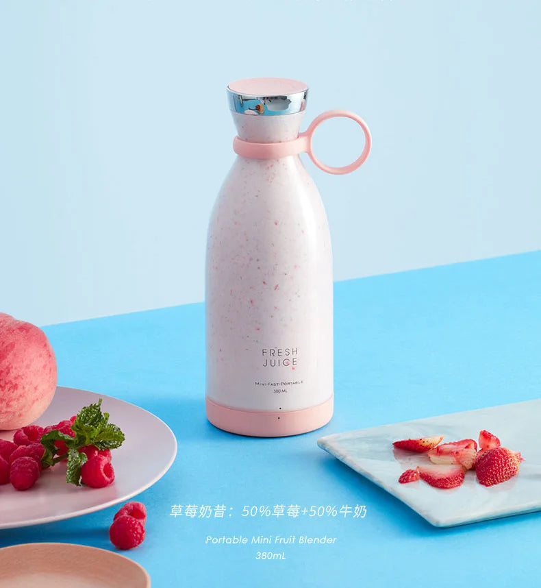 Portable Electric Juicer Blender Usb Mini Fruit Mixers Juicers