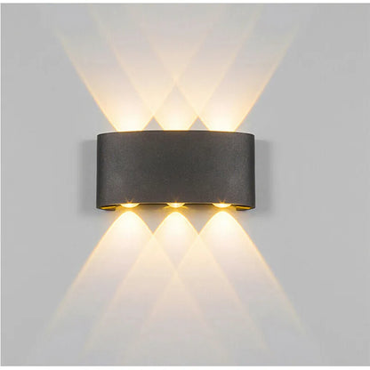 Aluminium LED Wall Lamp Waterproof Garden Balcony Lighting