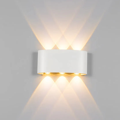 Aluminium LED Wall Lamp Waterproof Garden Balcony Lighting