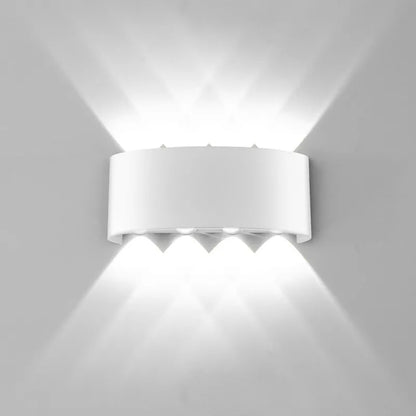 Aluminium LED Wall Lamp Waterproof Garden Balcony Lighting