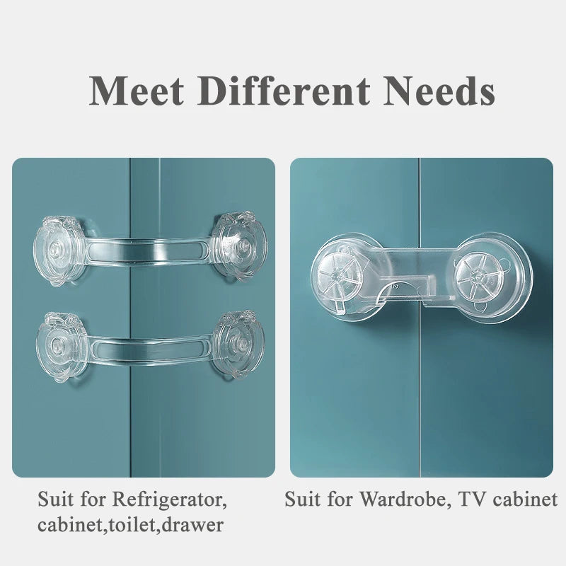 Children/ Baby Safety Lock Protection from Children Home Drawer Cabinet Door Refrigerator