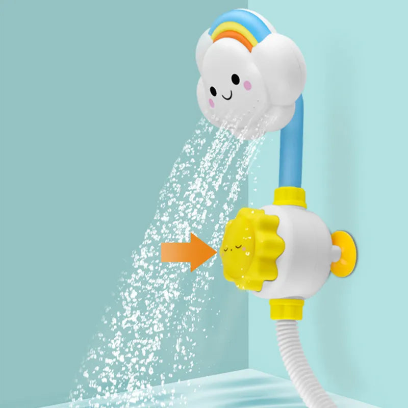 New Bath Toys for Baby Water Game Clouds Model