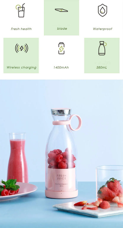 Portable Electric Juicer Blender Usb Mini Fruit Mixers Juicers