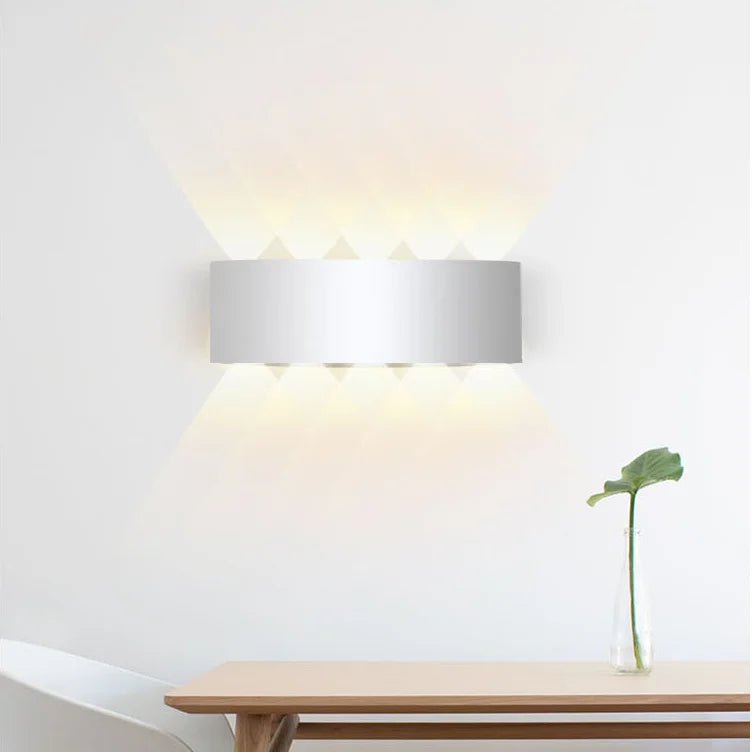 Aluminium LED Wall Lamp Waterproof Garden Balcony Lighting
