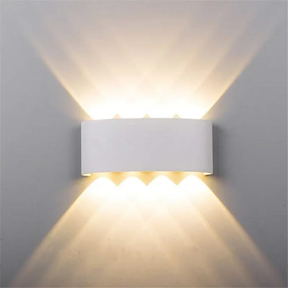 Aluminium LED Wall Lamp Waterproof Garden Balcony Lighting