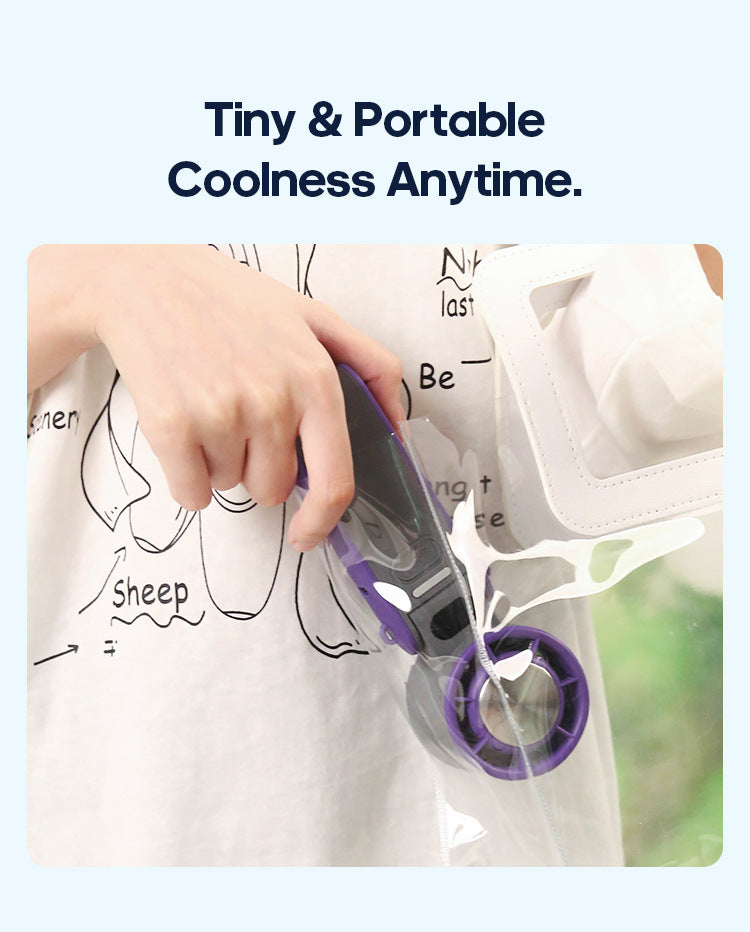 Portable High Speed Handheld Fan 3600mAh Rechargeable 100 Wind Speeds