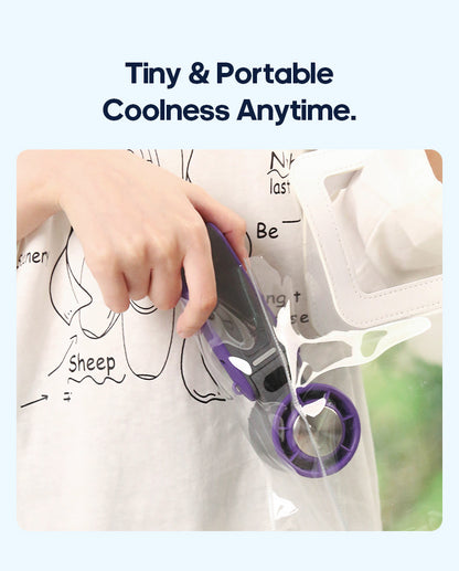 Portable High Speed Handheld Fan 3600mAh Rechargeable 100 Wind Speeds