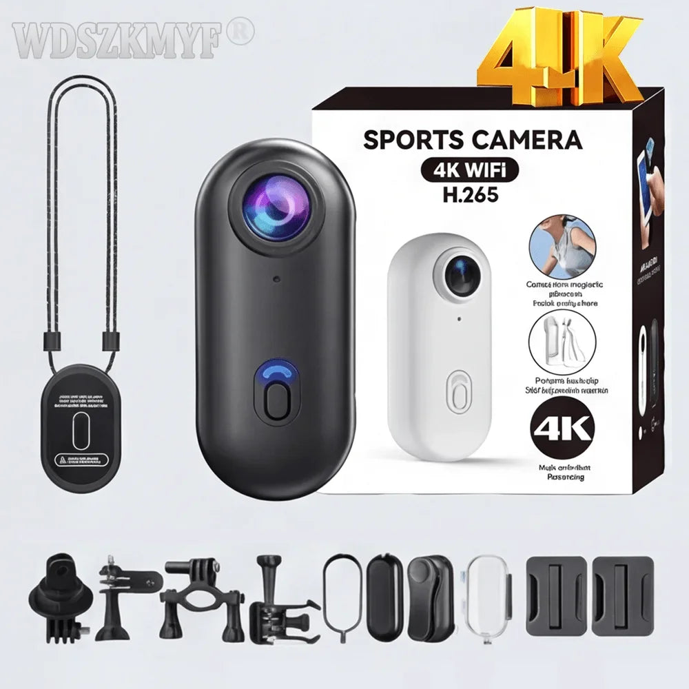 4K HD  Mini Recorder Finger WIFI Action Camera Lightweight