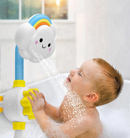 New Bath Toys for Baby Water Game Clouds Model