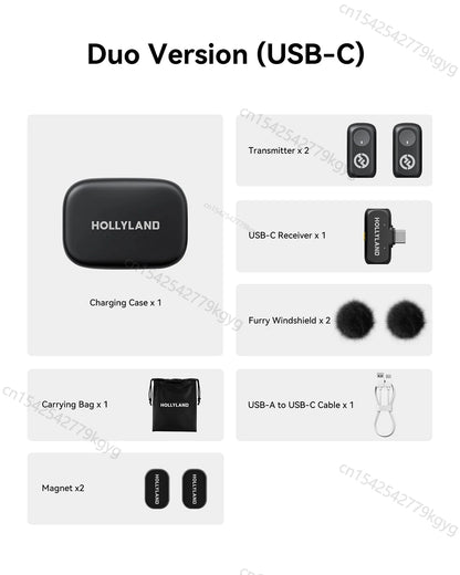 A1 Wireless Microphone for Smartphones  Vlogging Podcast Noise Cancellation Mic