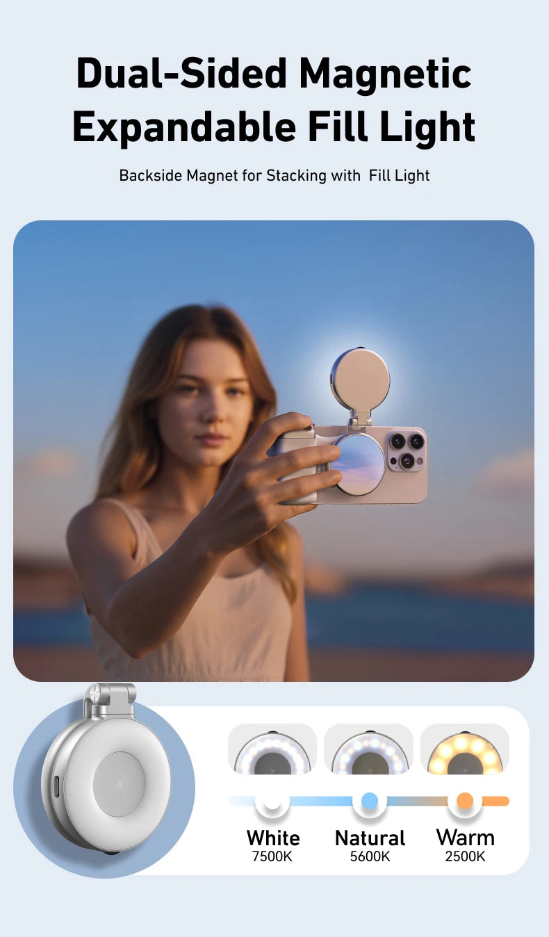 Magnetic Smart Phone Camera Hand Grip