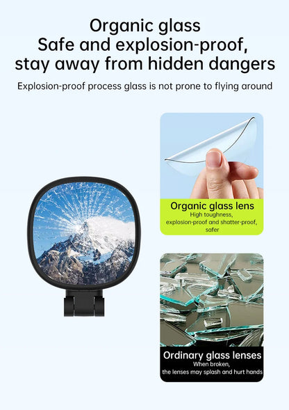 Mini Magnetic Selfie Mirror Led Light dual-colour adjustable reversible fill light bracket