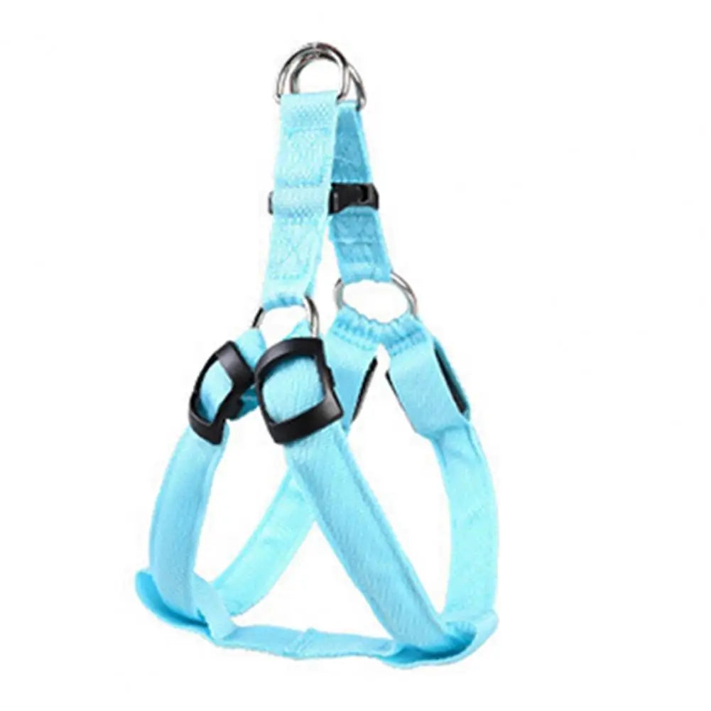 Adjustable LED Pet Harness USB Rechargeable Glow-in-The-Dark Safety Vest