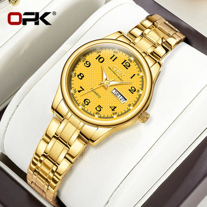 Watch For Women Quartz Watch Waterproof Classic Luxury Brand Stainless Steel Strap