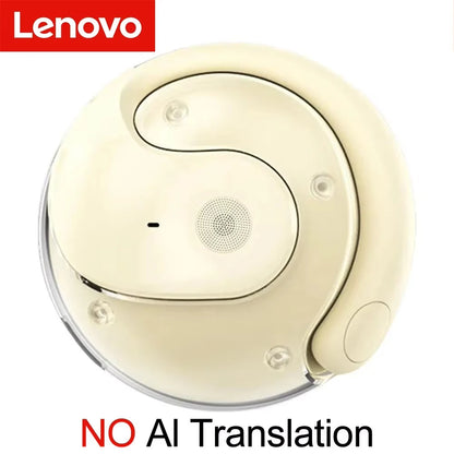 Lenovo AI Earphones Wireless Bluetooth Real-time Language Translation 144 Languages Headphone Translator