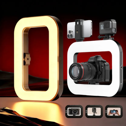New Portable Handheld Ring LED light Rechargeable Live Broadcast