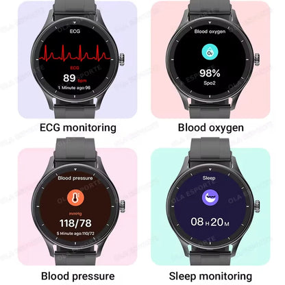 2026 Smart Watch Women Men Heart Rate Monitor Waterproof Smartwatch For Android IOS