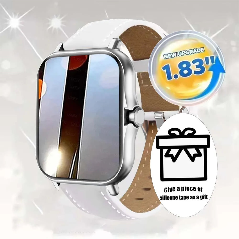 Smart Watch 1.83'' Full Screen Bluetooth Talk Blood Oxygen/Blood Pressure Monitor Smartwatch for women & men