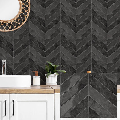 3D self-adhesive wall stickers, waterproof and easy to clean, suitable for kitchen, bathroom, living room, dining room, etc.