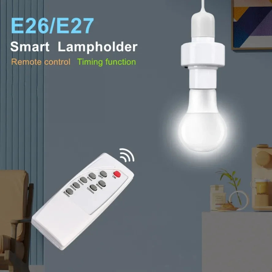 Smart Infrared Wireless Remote Control Timer Switch Lamp Holder 220V House Multi Light Switch Baby Room Bedroom Smart Switch