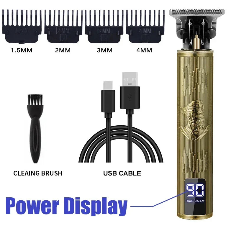 Trendy professional Electric Hair Clipper for Men Barber Shaver Beard Trimmer