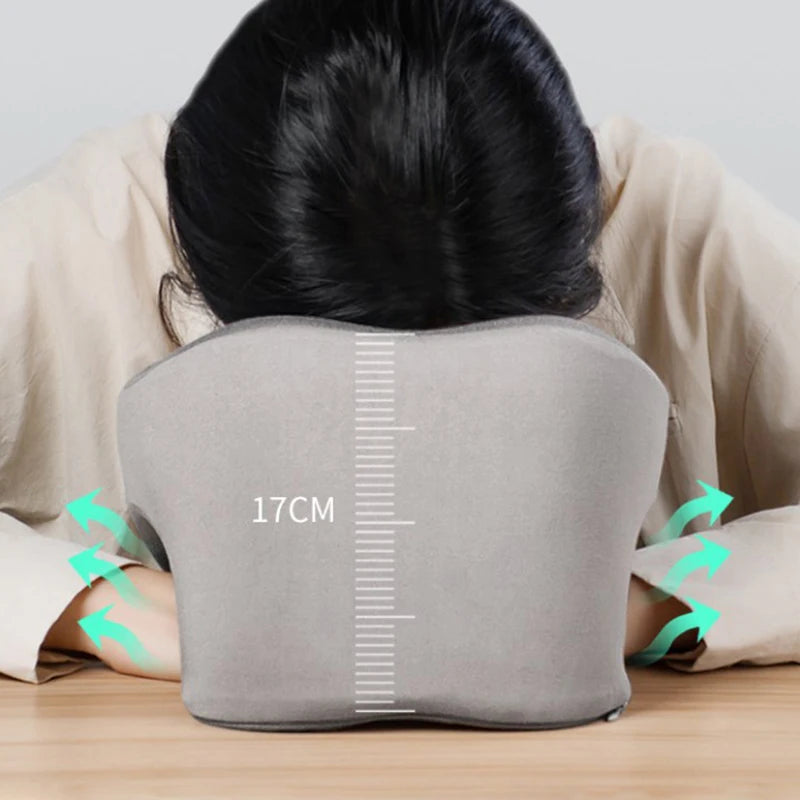 Pillow Travel U-Shape Pure Memory Foam Neck Pillow For Airplane Office Nap Cervical Pillows Flight Sleeping