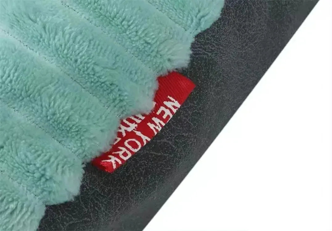 Big Dog Mat Corduroy Pad for Medium Large Dogs Oversize Pet Sleeping Bed Big Thicken Dog Sofa Removable Washable