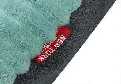 Big Dog Mat Corduroy Pad for Medium Large Dogs Oversize Pet Sleeping Bed Big Thicken Dog Sofa Removable Washable
