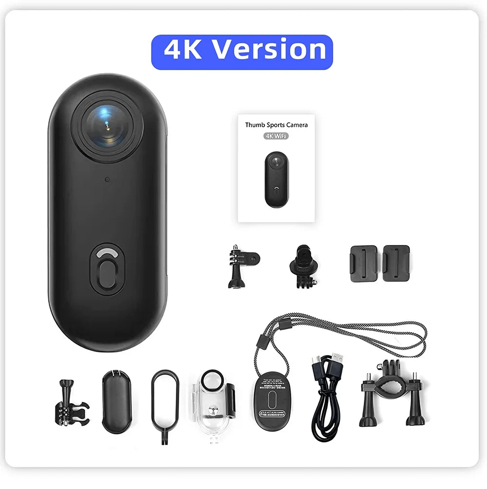 4K HD  Mini Recorder Finger WIFI Action Camera Lightweight