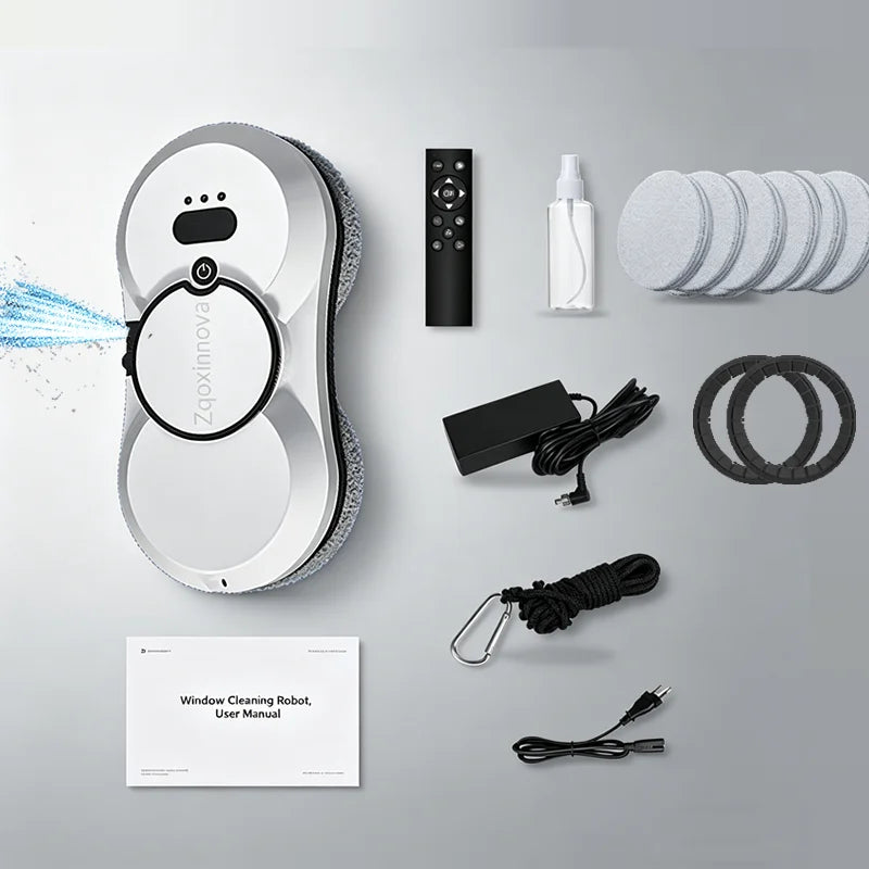 UPS Smart Robot Window Cleaner Vacuum Auto Clean Glass Windows Washer