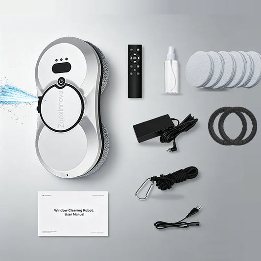UPS Smart Robot Window Cleaner Vacuum Auto Clean Glass Windows Washer