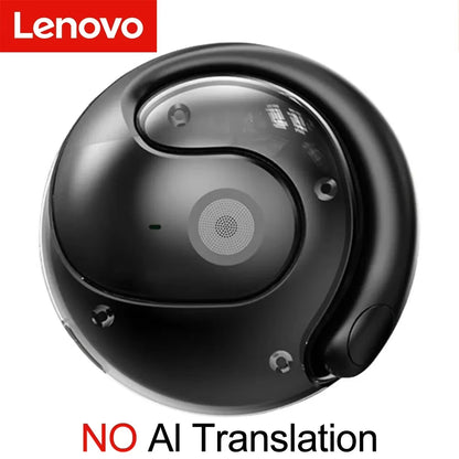 Lenovo AI Earphones Wireless Bluetooth Real-time Language Translation 144 Languages Headphone Translator
