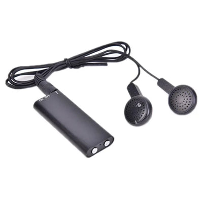 Smallest Ultra thin Activated Voice Recorder Noise Reduction 4-64Gb Audio Dictaphone MP3 Player