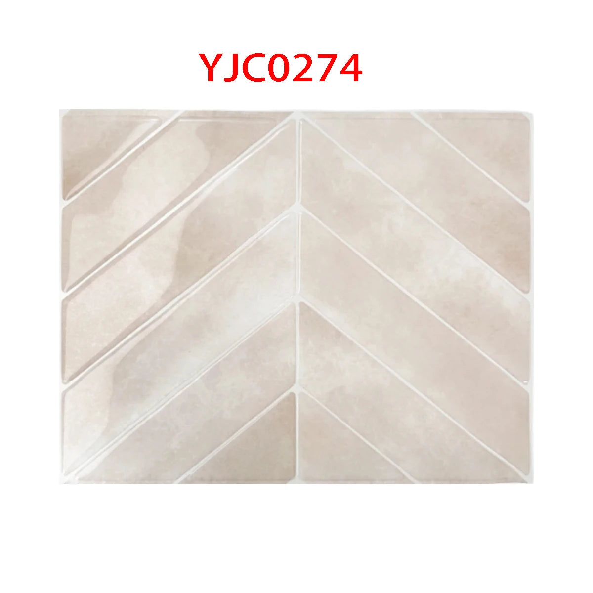 3D self-adhesive wall stickers, waterproof and easy to clean, suitable for kitchen, bathroom, living room, dining room, etc.