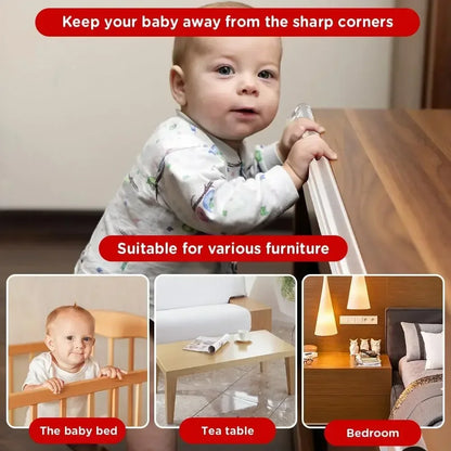 Furniture Corner Protectors Guard Silicone Baby Protection Strip Tape Self Adhesive