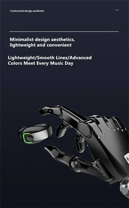 Earphone Clip Wireless Bluetooth Sport Noise Canceling
