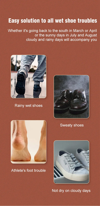 Electric Shoes Dryer Deodorizer with Heat Dehumidifier Device Foot Warmer Heater