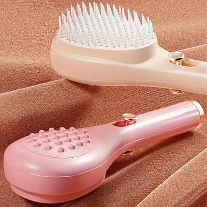 Retractable Hair Comb-Anti-Static Scalp Massaging & Detangling Brush for All Hair Types