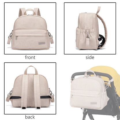 Stylish waterproof large capacity Diaper Backpack -Multi-functional Bag