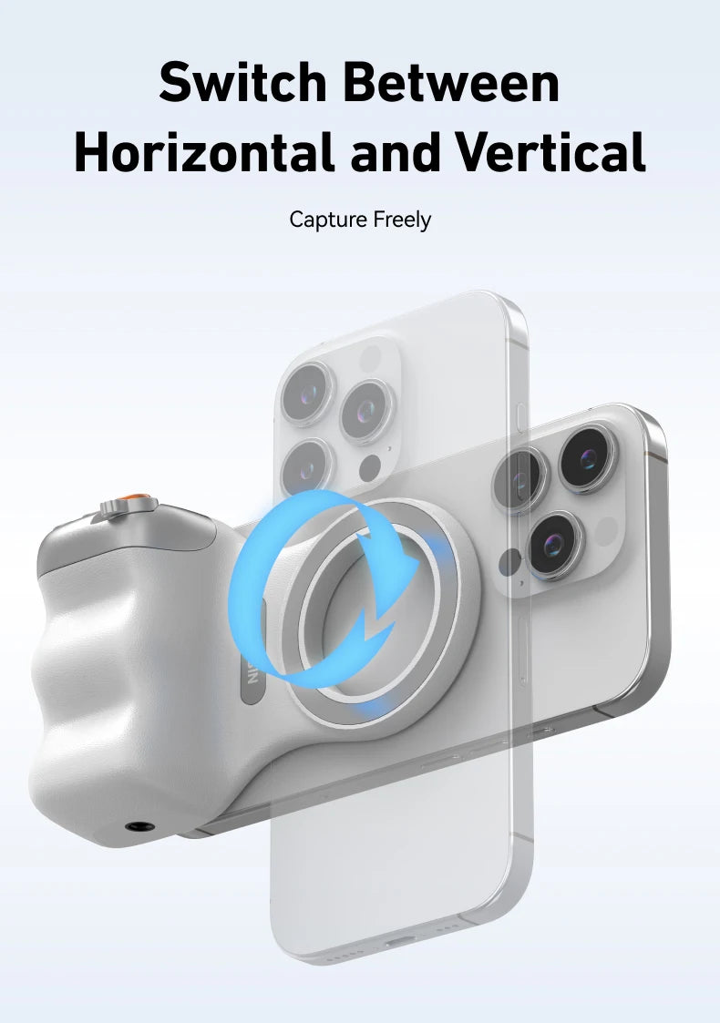 Magnetic Smart Phone Camera Hand Grip