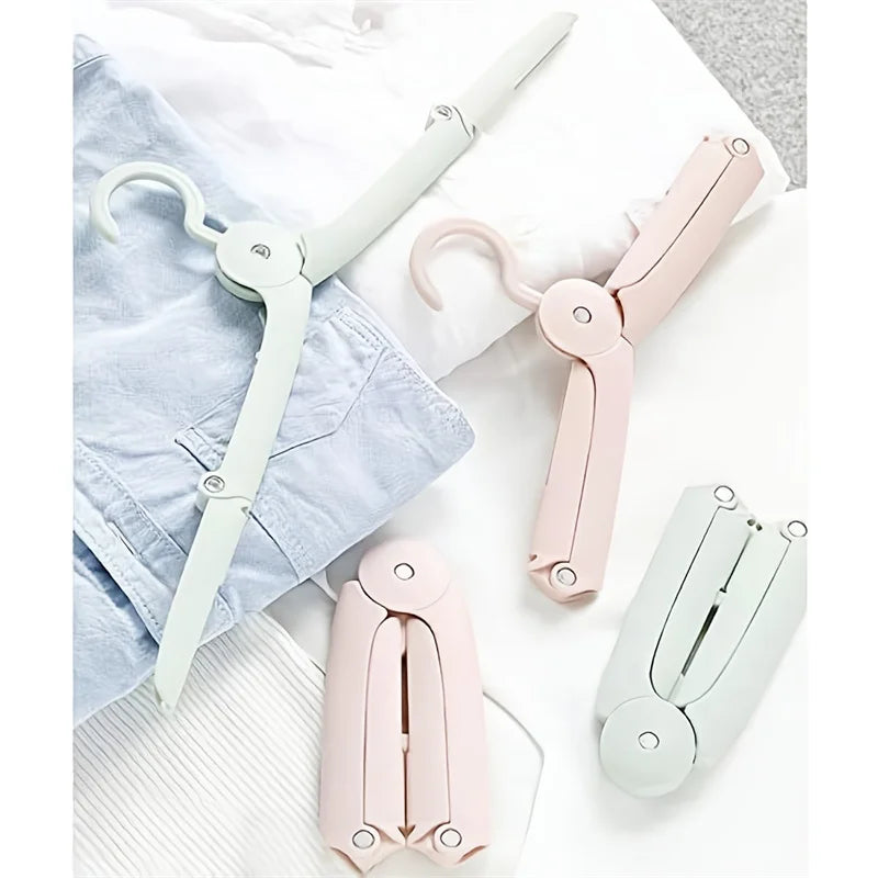 Travel foldable hangers, drying hangers, windproof and anti slip drying hangers