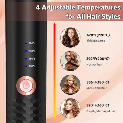 Automatic Rotating  Iron Ceramic Hair Curler  Magic Hair Curler
